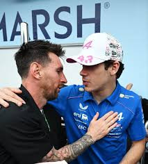 La emoción de Franco Colapinto por la visita de Lionel Messi en el GP de Miami: "Mi sueño hecho realidad"